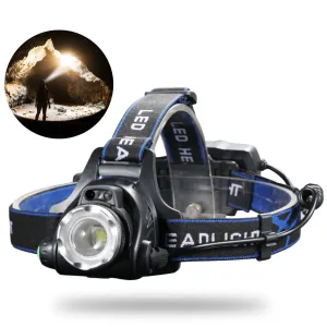 Rechargeable led Smart Headlamp trails