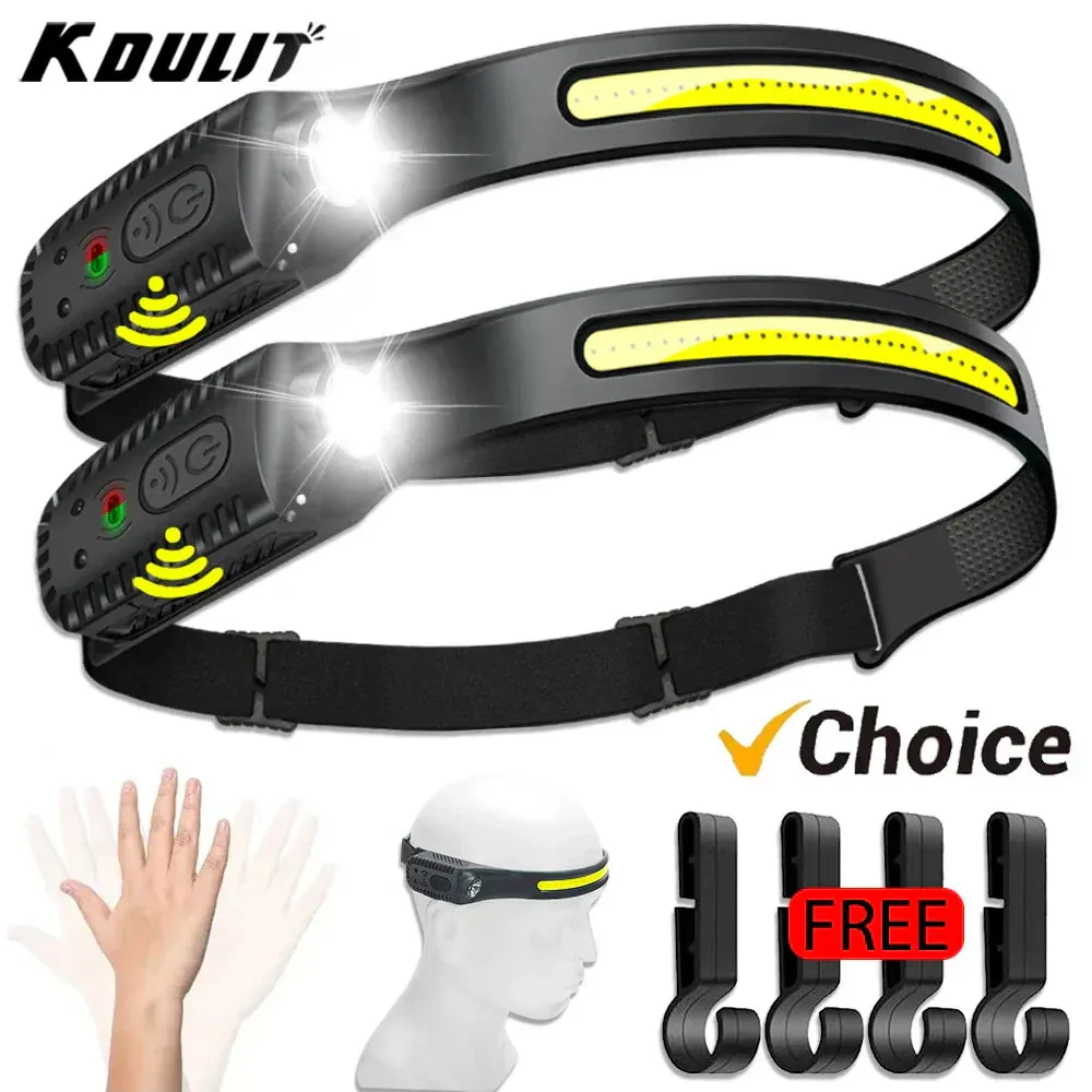 Rechargeable Order now – Headlamp Refined Ultra-Bright USB LED Motion Sensor