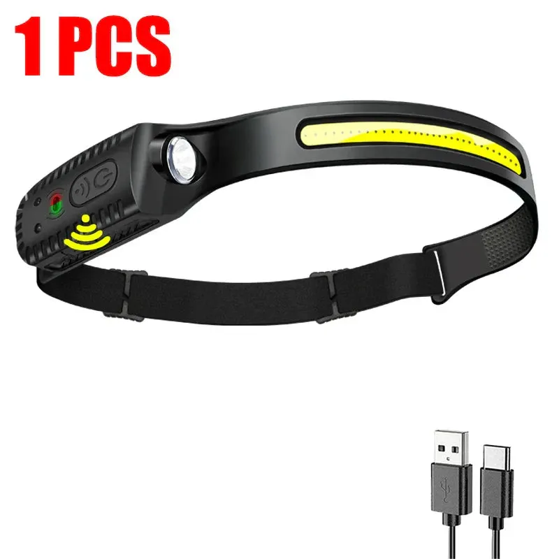 Rechargeable Order now – Headlamp Refined Ultra-Bright USB LED Motion Sensor