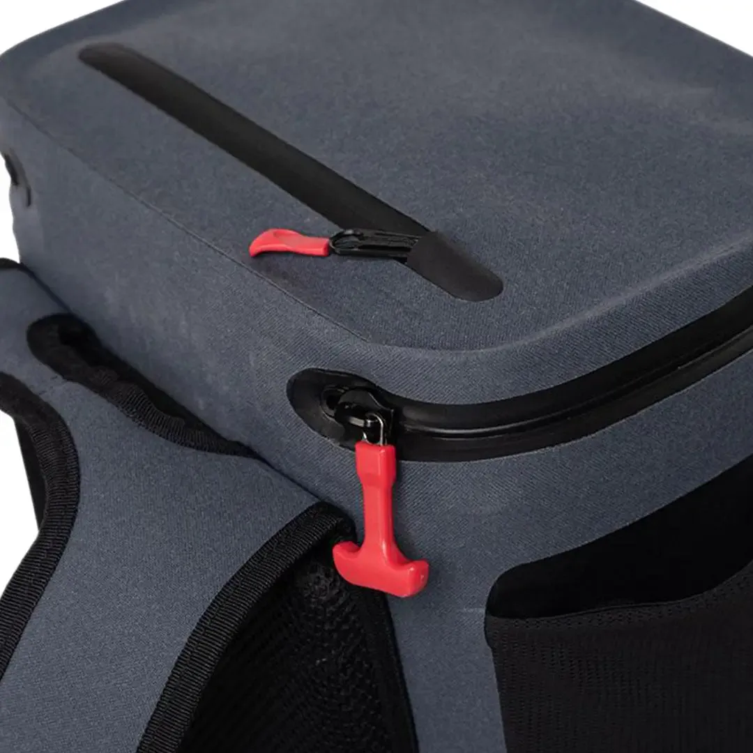 Red Waterproof 15 Litre Cool Bag Backpack