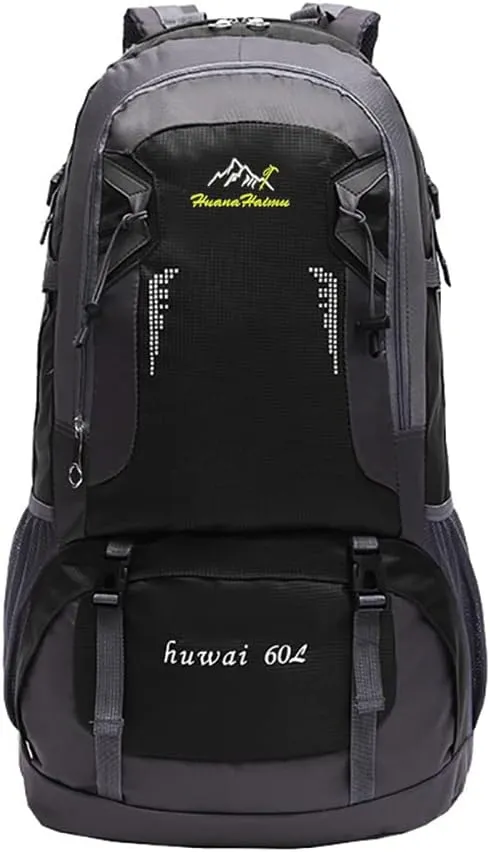 Rojeam Travel Camping Backpack 40L/50L/60L/70L Large Hiking Backpack Waterproof