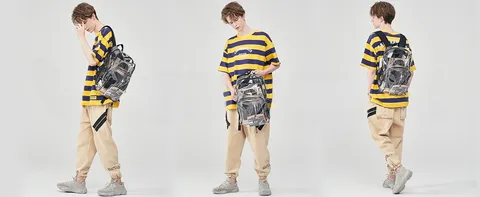 Royaleva Clear Backpack Heavy Duty for Secure Travel