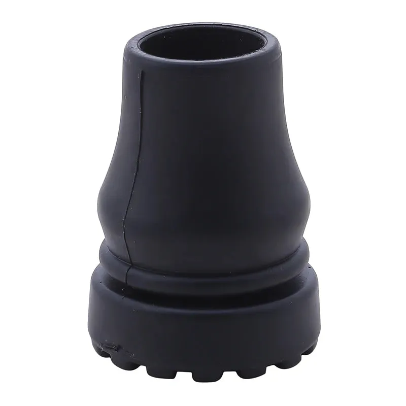 Rubber Pad Cap for Walking Stick - Antiskid Cane Bottom Pads - Protector for Climbing, Hiking, and Trekking Poles