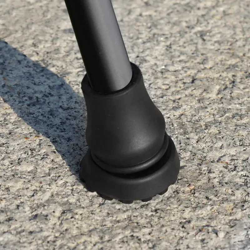 Rubber Pad Cap for Walking Stick - Antiskid Cane Bottom Pads - Protector for Climbing, Hiking, and Trekking Poles