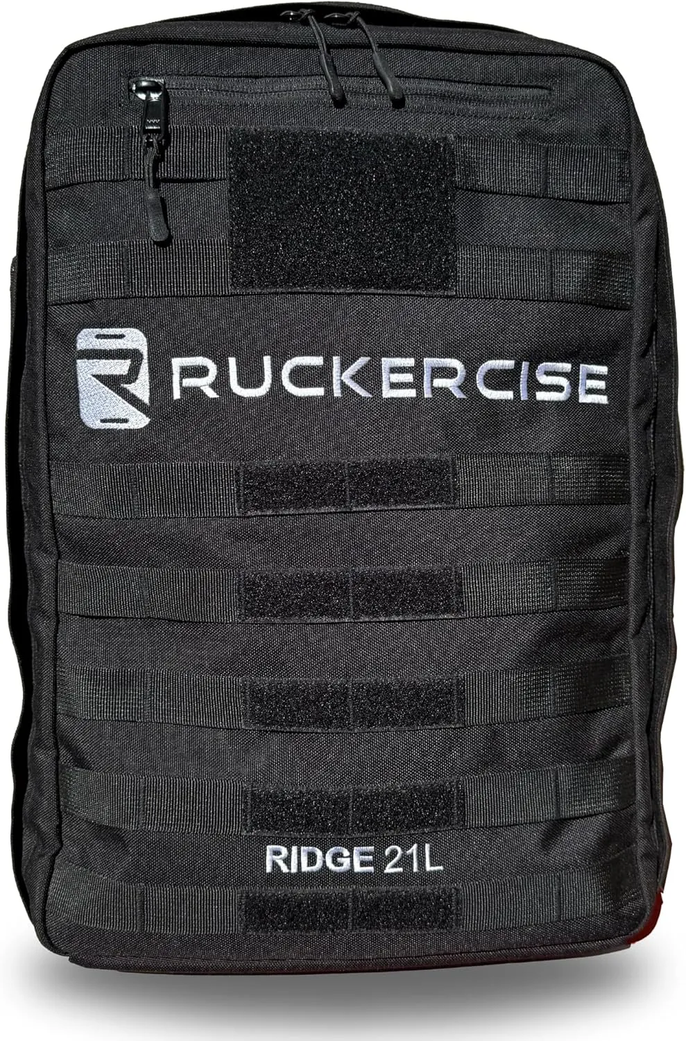 Rucking Backpack - Ridge 21L Rucksack, Engineered for Rucking, Ruck Pack, Weight Plate Backpack, Double Padding for Running, Walking, Strength Training, Compatible with Yes4All Ruck Weight