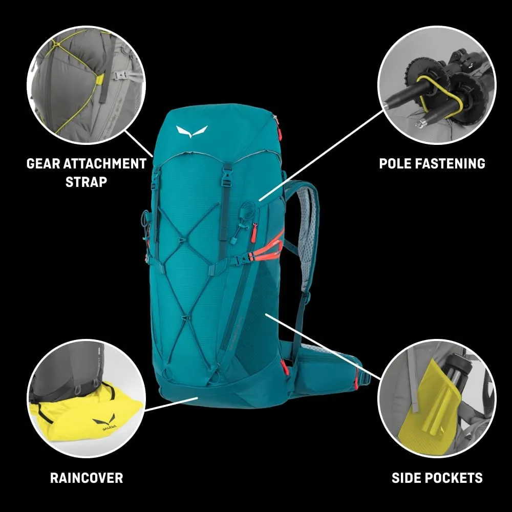Salewa Women's Backpack, Syrah, One Size