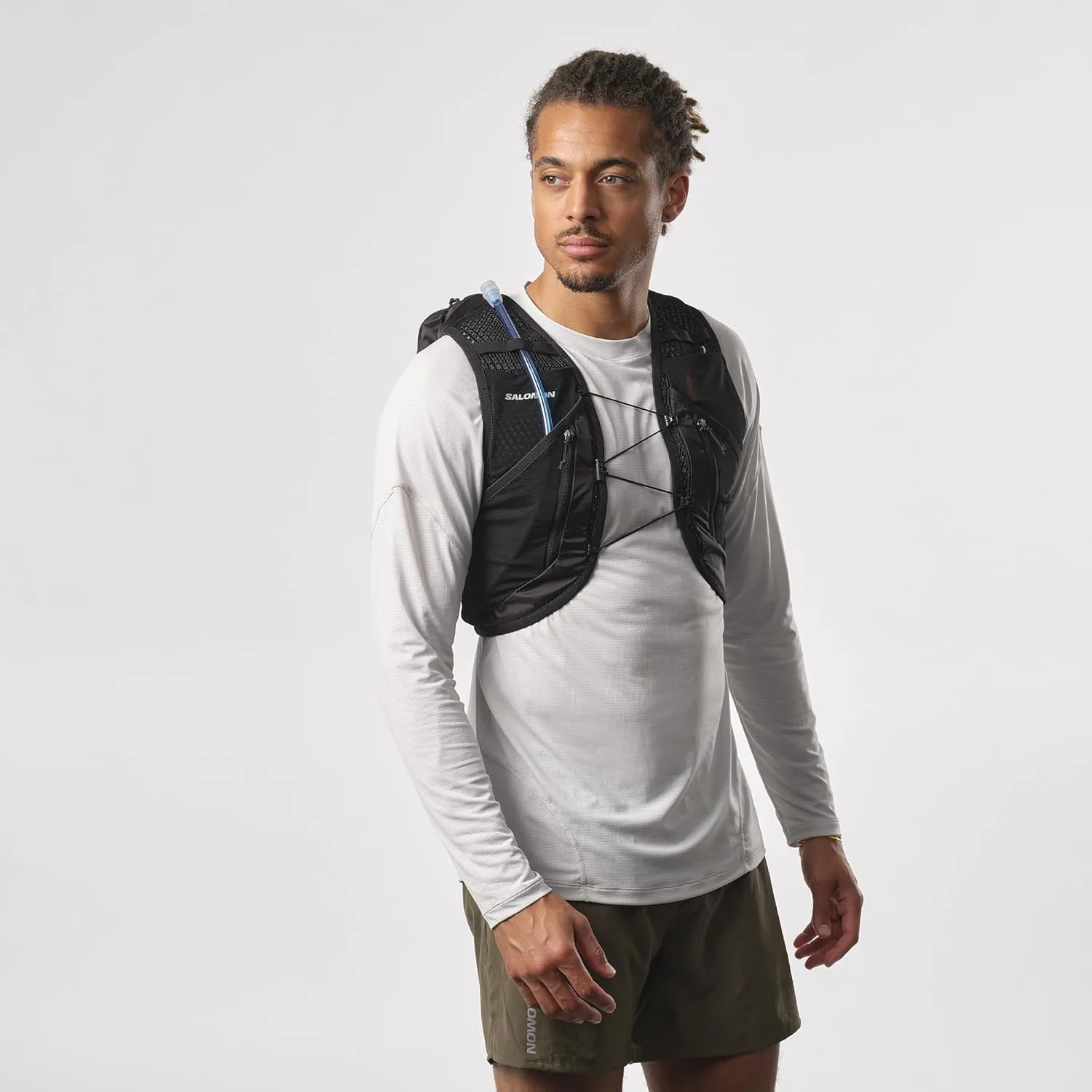 Salomon Active Skin 12 Reservoir, Hydration & Storage Vest with 1.5 Liter Bladder
