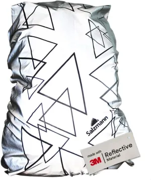 Salzmann Reflective Backpack Cover | High Visibility, Waterproof & Weatherproof | Ideal for Cycling, Running & Hiking | Made with 3M Scotchlite