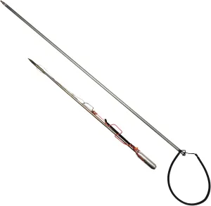 Scuba Choice Heavy Duty Silver Aluminum 6ft Pole Spear w/Breakaway Tri-Cut Slip Tip