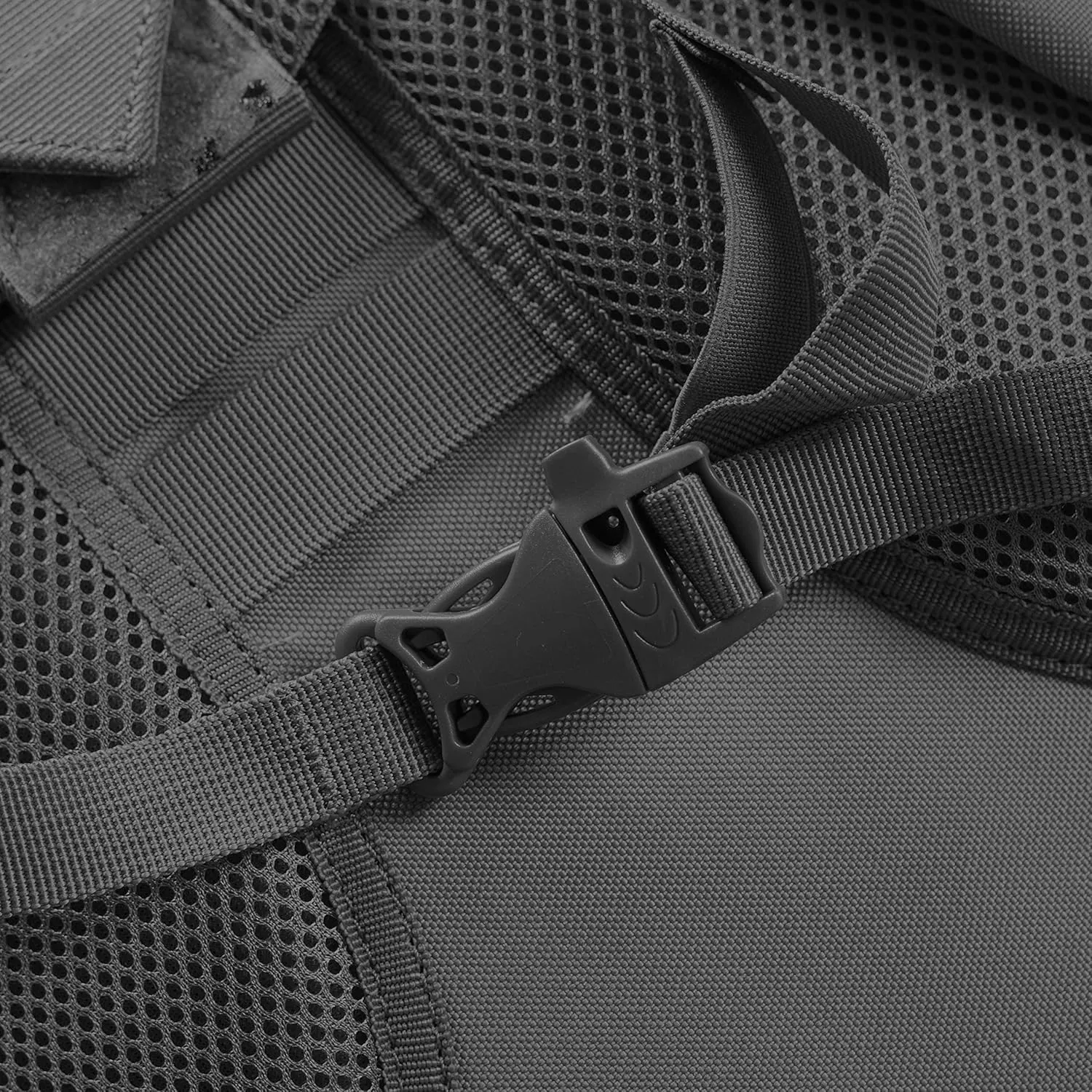 Seibertron 65L Internal-frame Waterproof Backpack Rain Cover Included Black