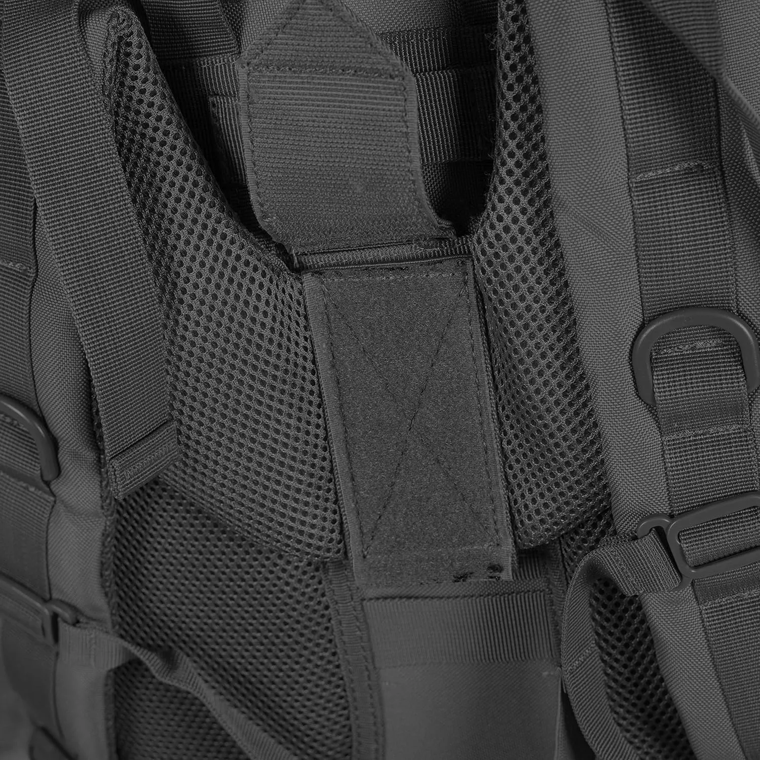 Seibertron 65L Internal-frame Waterproof Backpack Rain Cover Included Black