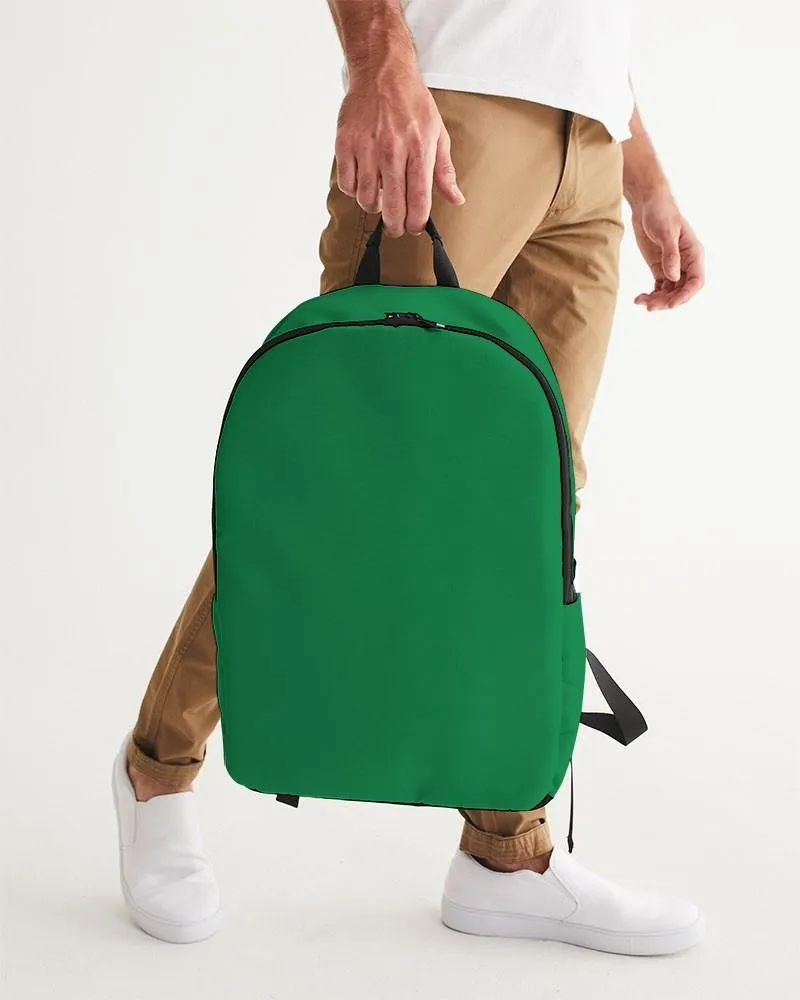 Shaded Green Waterproof Backpack | C100M0Y100K30