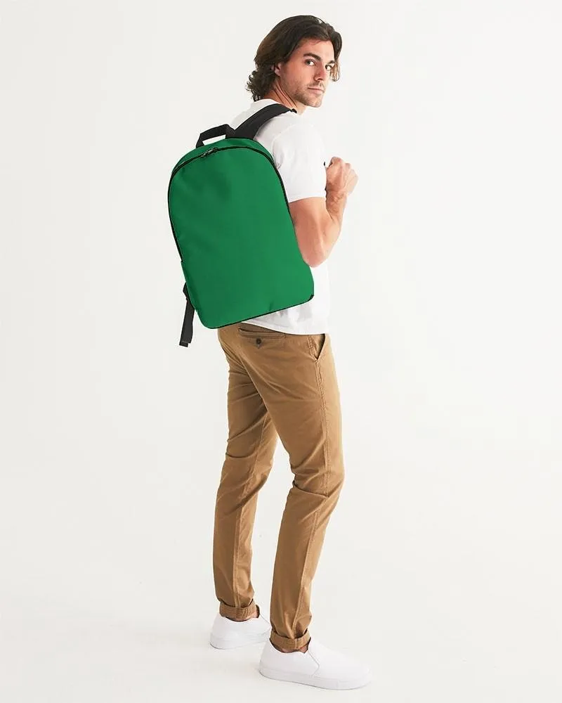 Shaded Green Waterproof Backpack | C100M0Y100K30