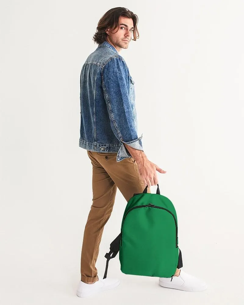 Shaded Green Waterproof Backpack | C100M0Y100K30