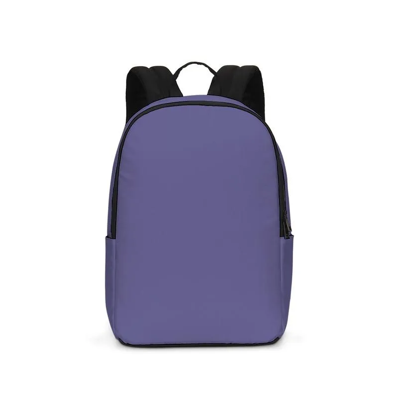 Shaded Pastel Blue Waterproof Backpack | C60M60Y0K30