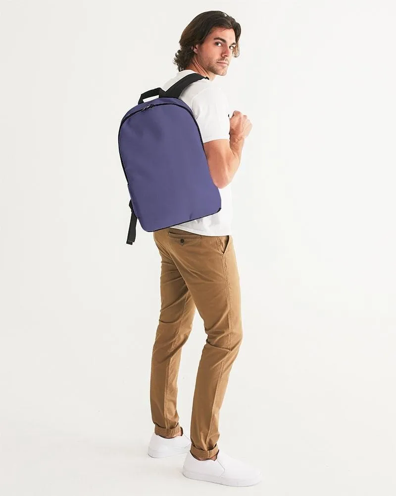 Shaded Pastel Blue Waterproof Backpack | C60M60Y0K30
