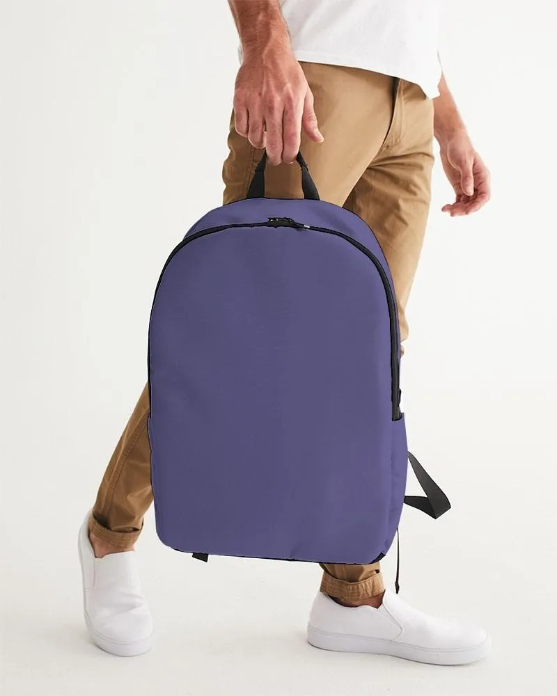 Shaded Pastel Blue Waterproof Backpack | C60M60Y0K30