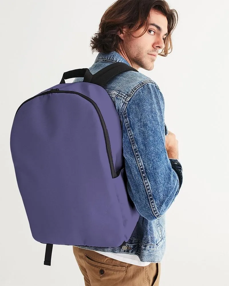 Shaded Pastel Blue Waterproof Backpack | C60M60Y0K30