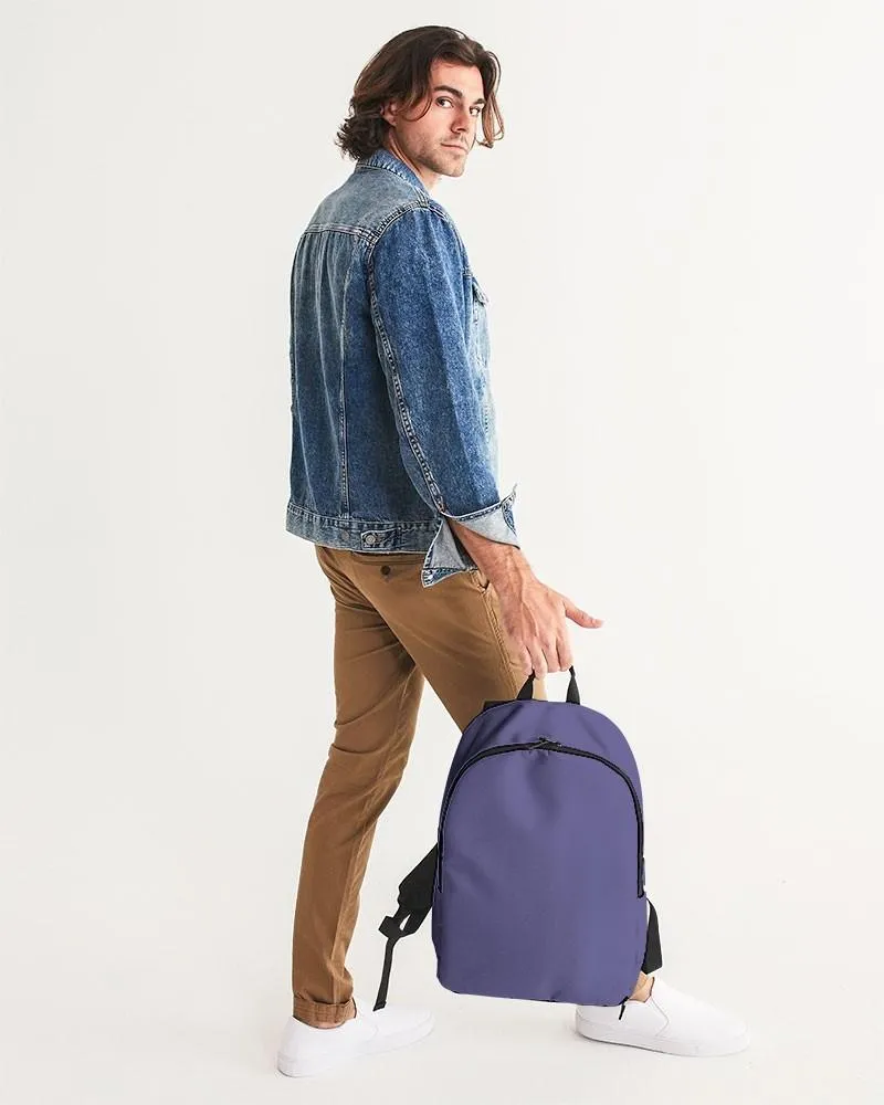 Shaded Pastel Blue Waterproof Backpack | C60M60Y0K30
