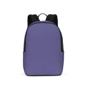 Shaded Pastel Blue Waterproof Backpack | C60M60Y0K30