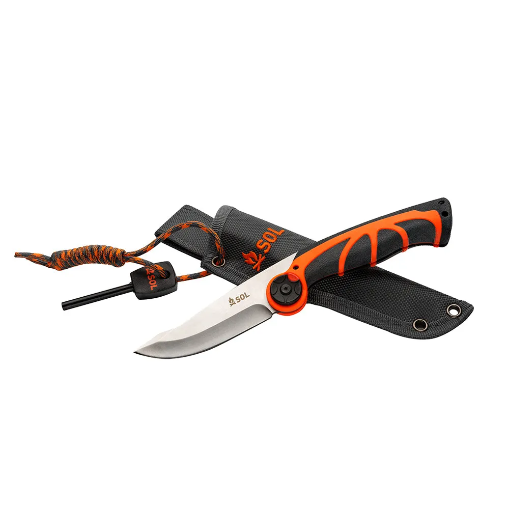 S.O.L. Survive Outdoors Longer Stoke Pivot Knife & Saw