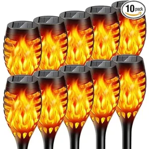 Solar Flame Torch Light