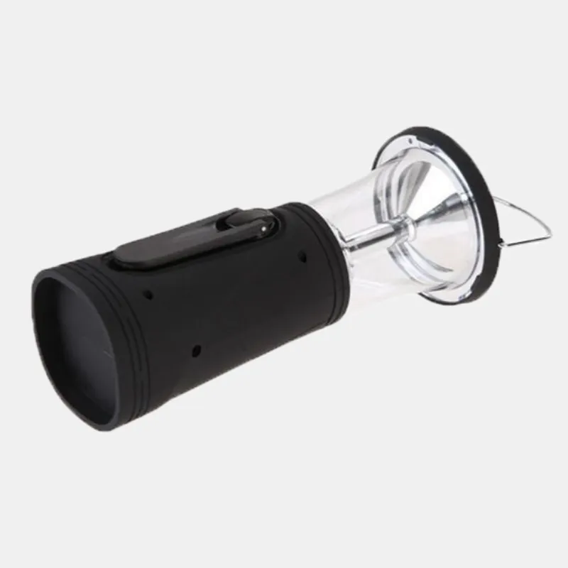 Solar Lantern Lamp 6 LED Manual Dynamo Camping