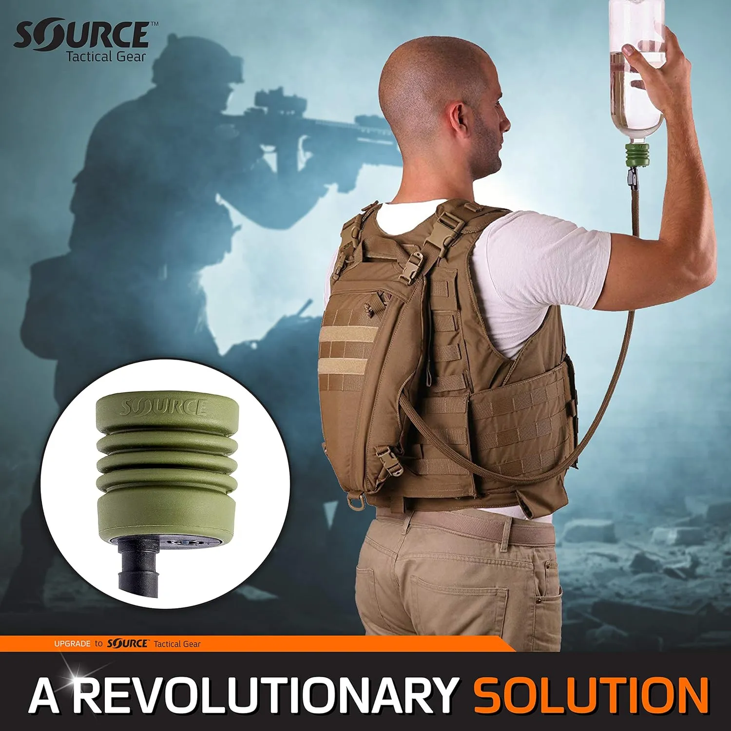 Source Tactical Universal Tube Adapter for Hydration Systems