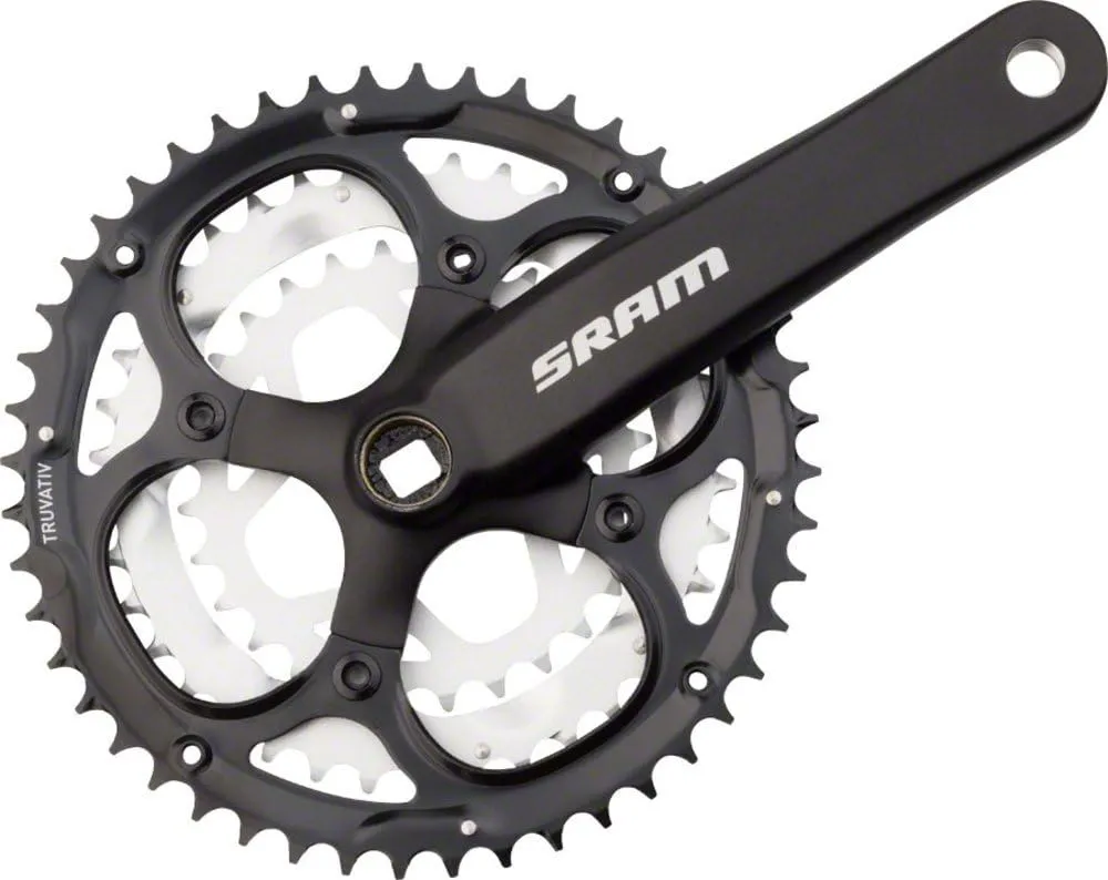 SRAM S650 SQ Taper C3.0 175 483828 Crankset (Black)