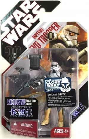 Star Wars Basic Figure Force Unleashed Imperial Evo Trooper (Heavy Stormtrooper)