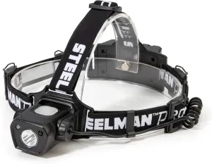 STEELMAN PRO 79384 200 Lumen LED Dual Mode High-Performance Rechargeable Li-ion Headlamp