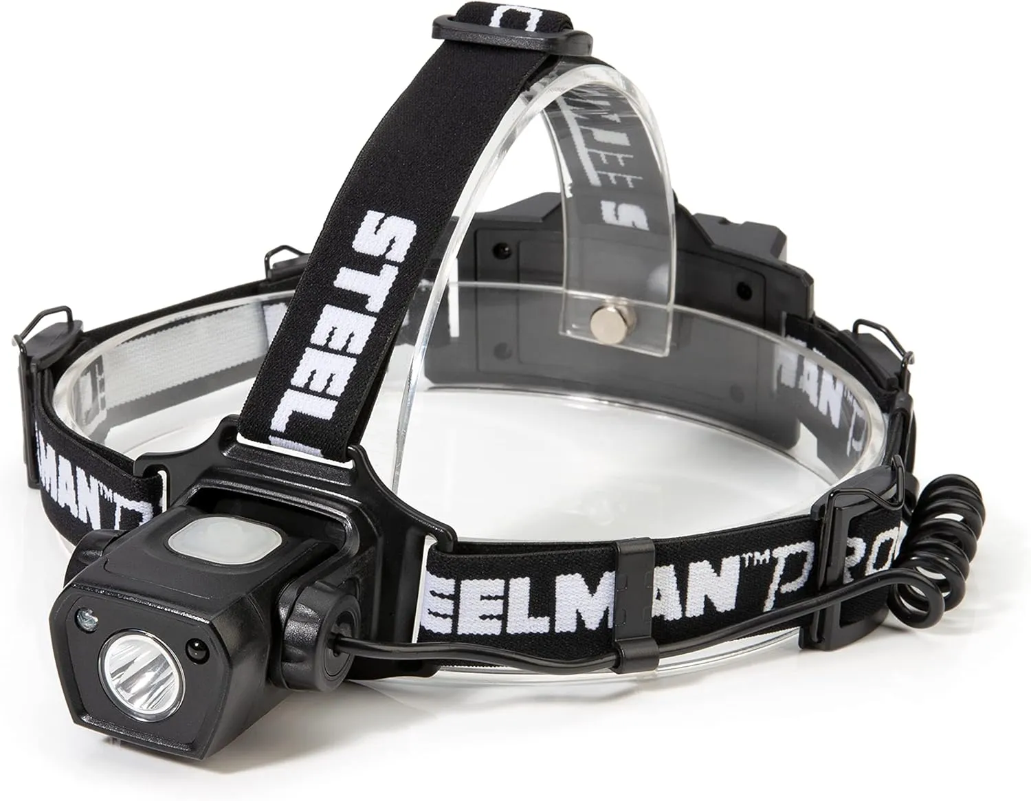 STEELMAN PRO 79384 200 Lumen LED Dual Mode High-Performance Rechargeable Li-ion Headlamp