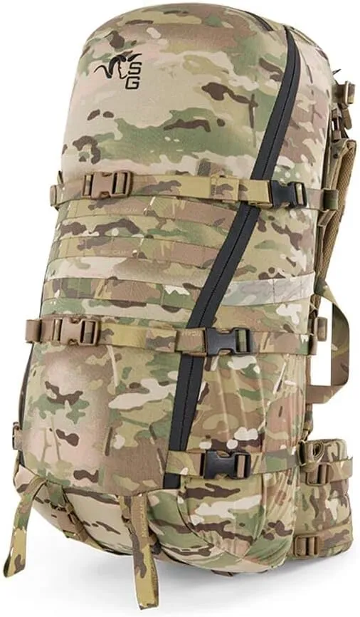 Stone Glacier R3 3300 Pack with R3 Frame, MultiCam, 3300 cu in Capacity, 500 D Cordura, Lightweight Defense Personnel Backpack (50093-MC-S)