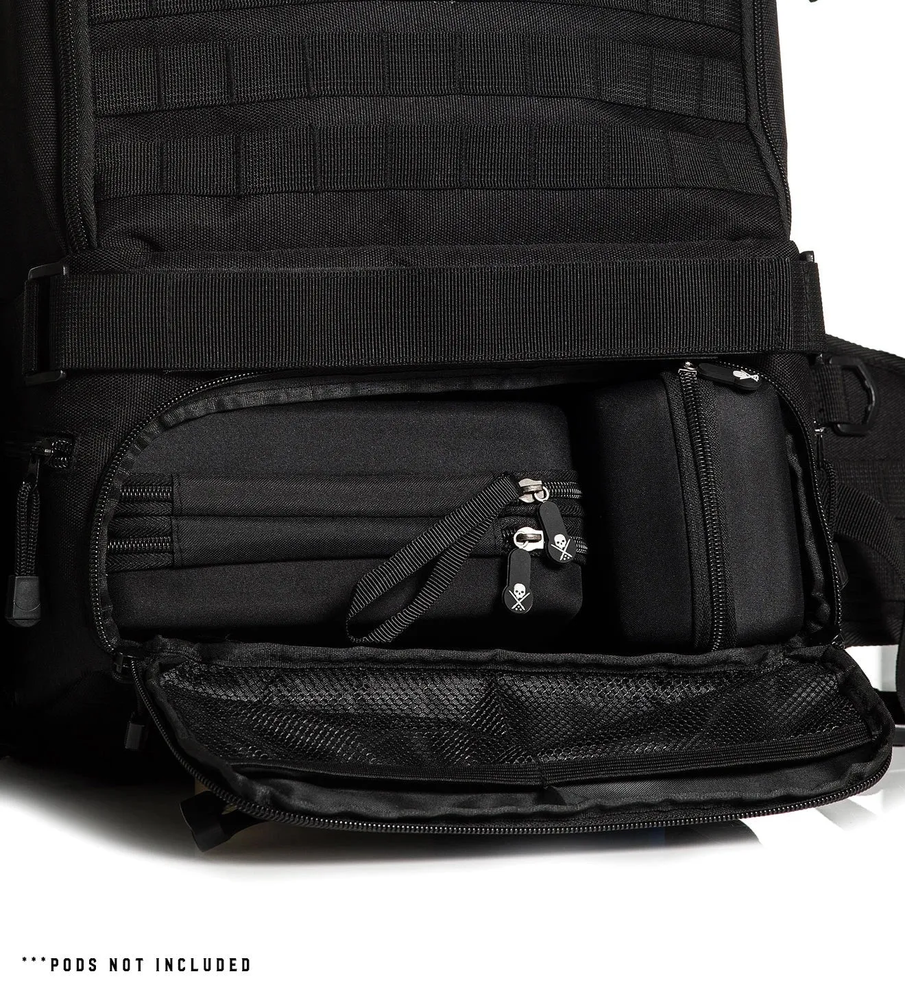 SULLEN CLOTHING BLAQ PAQ TACTICAL BLACK BACKPACK BAG