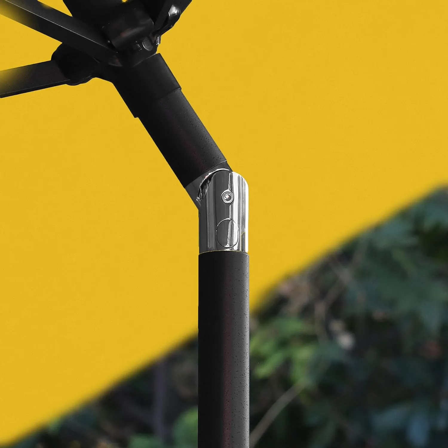 Sunline 11 ft Crank Open, Push Tilt, Aluminum Ribs and Pole Market Patio Umbrella