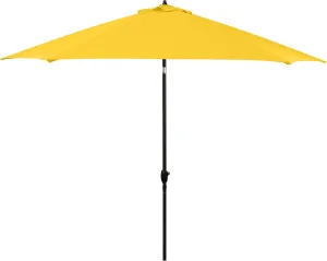 Sunline 11 ft Crank Open, Push Tilt, Aluminum Ribs and Pole Market Patio Umbrella