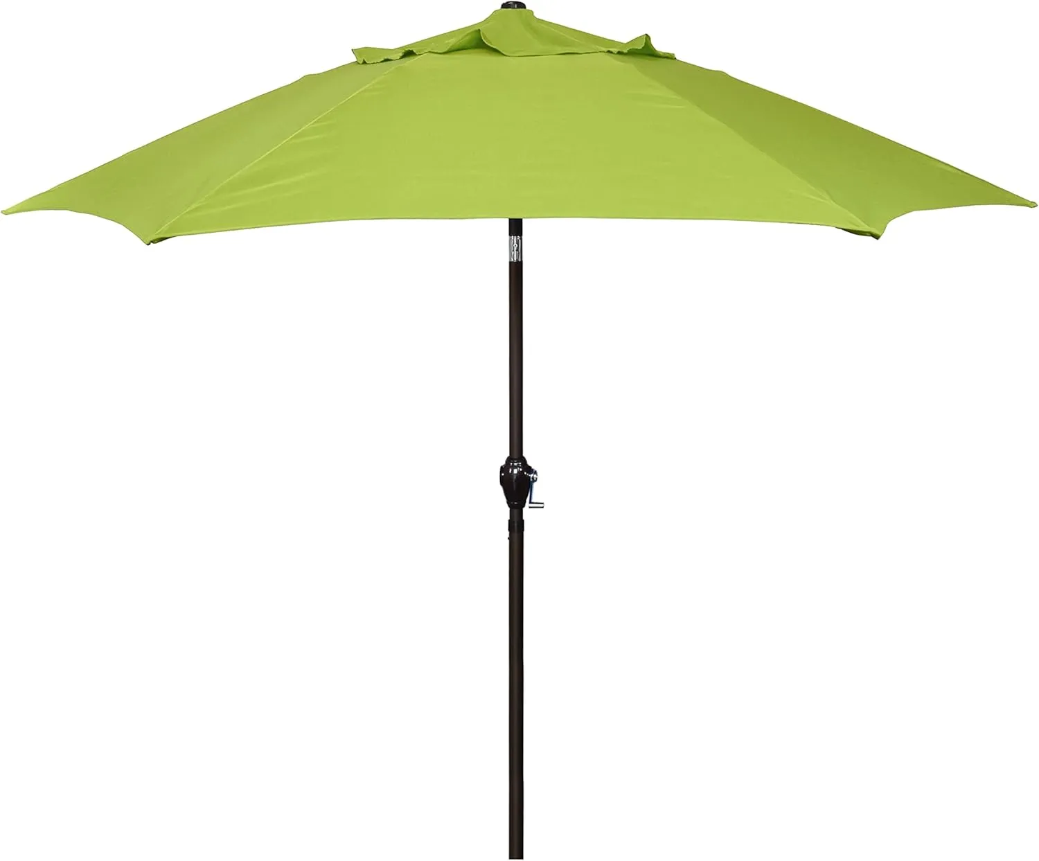 Sunline 9 ft Crank Open Push Tilt Fiberglass Ribs Aluminum Pole Market Patio Umbrella