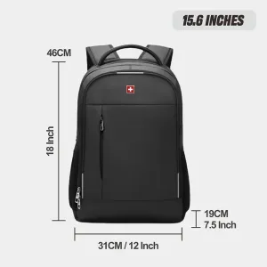 SWISS Military Waterproof Anti-Theft Laptop Backpack