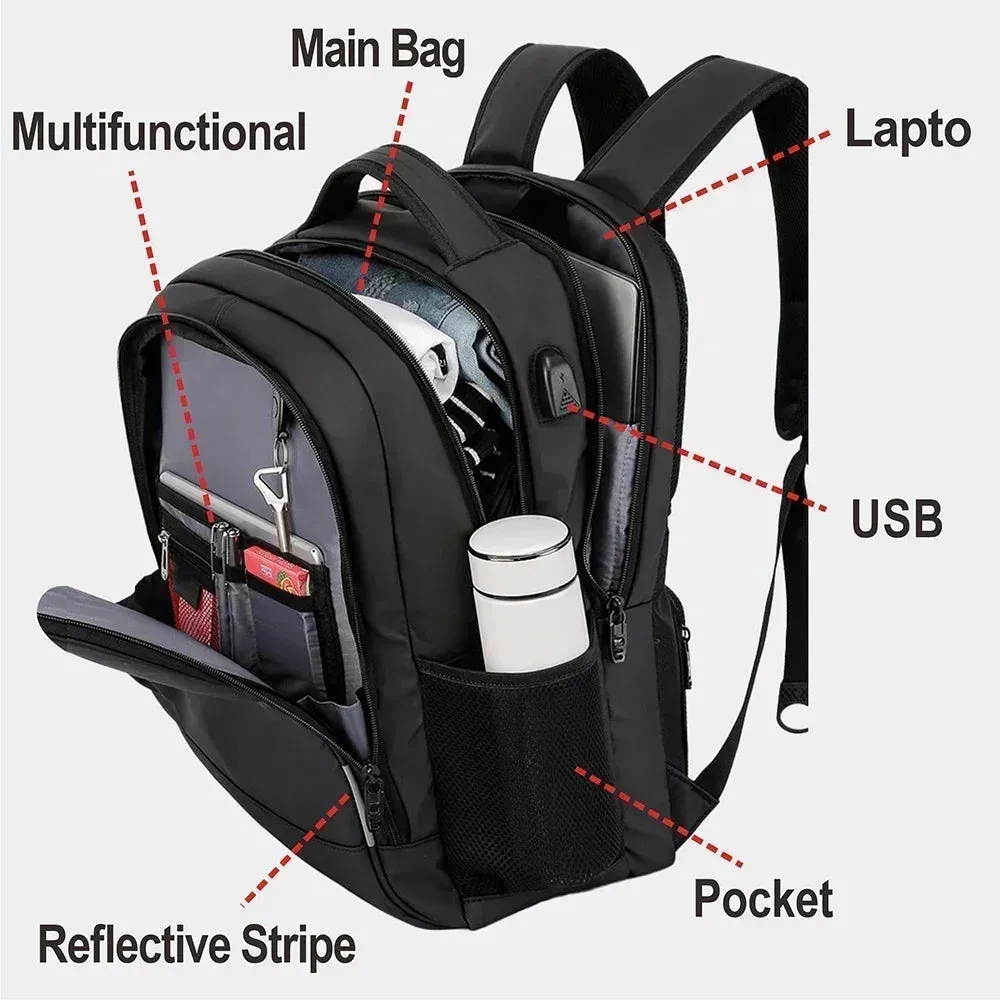 SWISS Military Waterproof Anti-Theft Laptop Backpack