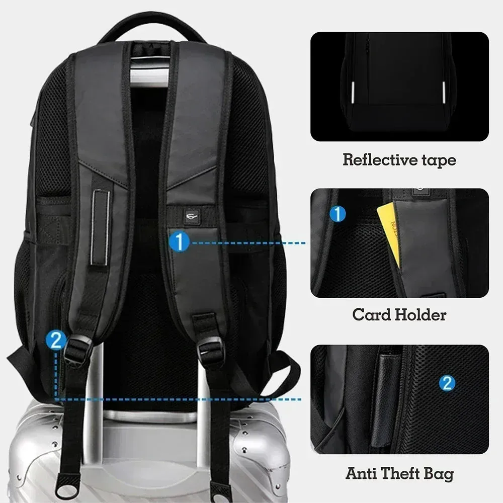 SWISS Military Waterproof Anti-Theft Laptop Backpack