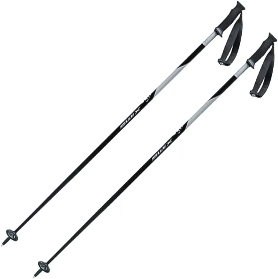 Swix Winter Sports Recreation Competition Downhill Alpine Skiing Groomed Trail Techlite Ms Aluminum Poles