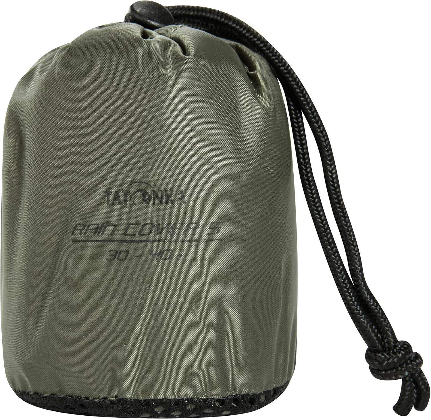 Tatonka Lightweight rain Cover for Backpacks of 30-40 Litre Volume, Stone Grey Olive, l