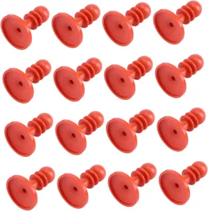 Tent Support Rod Cover 16pcs Insulated Camping Tent Poles Cap for Canopy Poles Anti-Static Hiking Hat