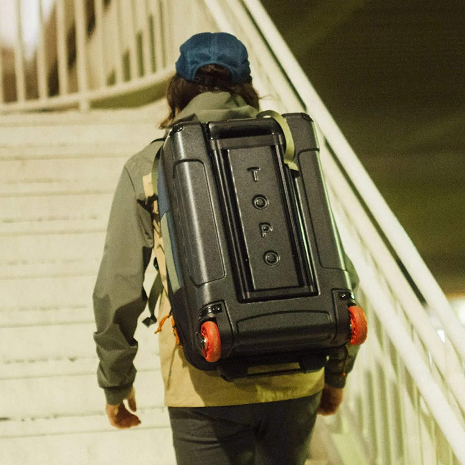 Topo Designs Global Travel Bag Roller - Olive/Olive