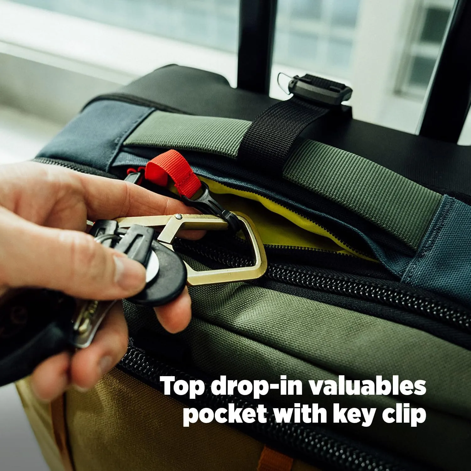 Topo Designs Global Travel Bag Roller - Olive/Olive