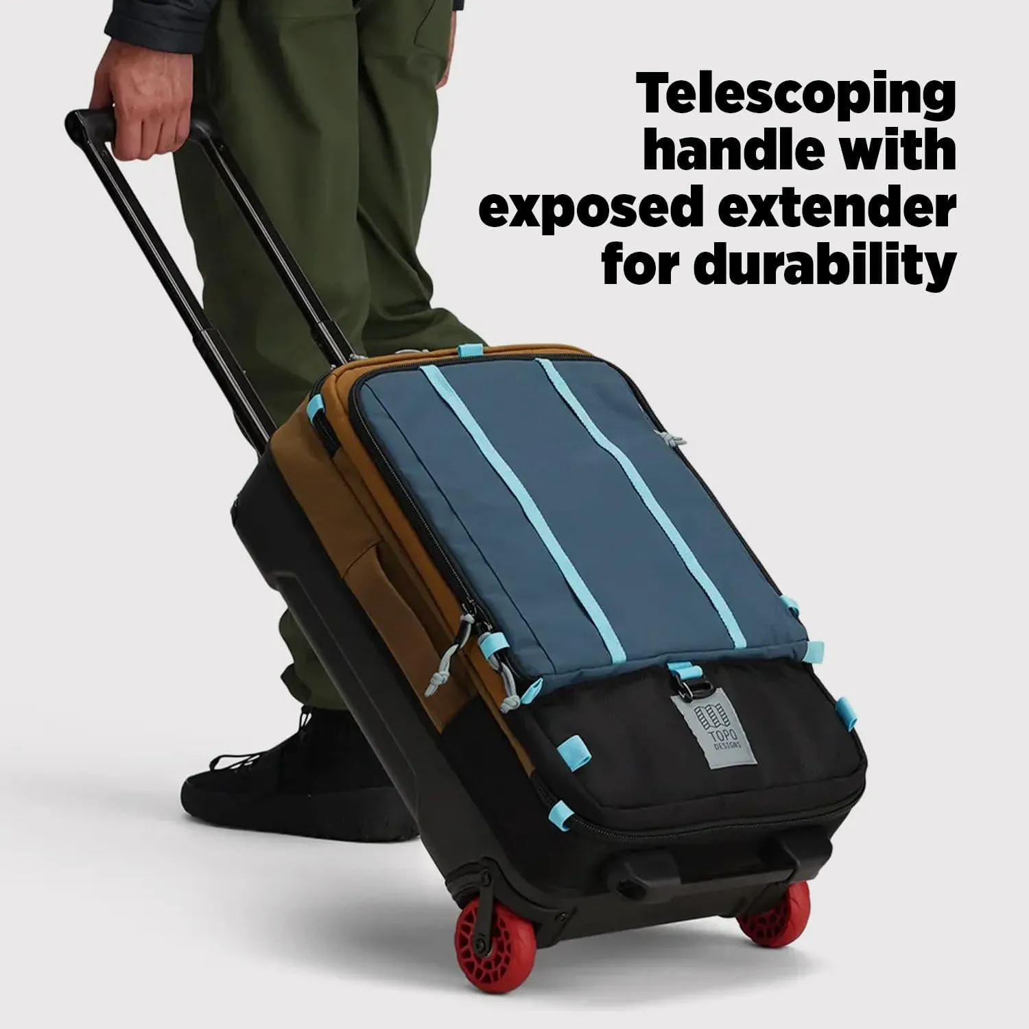 Topo Designs Global Travel Bag Roller - Olive/Olive
