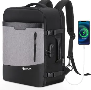 Travel Backpack for Traveling on Airplane, Airline Approved 18x14x8 Travel Backpack for Men & Women, Carry On Luggage Suitcase