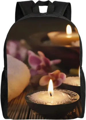 Travel Backpack Spa Candles Carry on Backpack Lightweight Business 16inches Laptop Backpack for Men Women