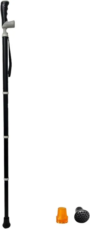 Trekking Poles-Walking Trekking Poles-with Anti-Shock and Quick Lock System Telescopic Collapsible Ultralight for Hiking Camping, 38~105cm