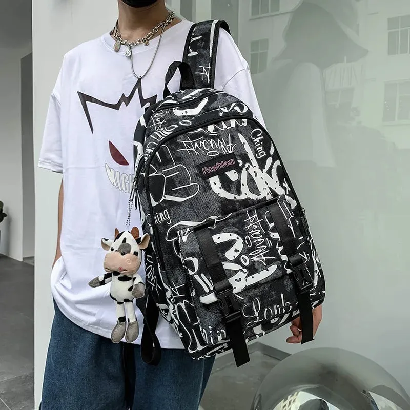Trendy Waterproof Nylon Backpack